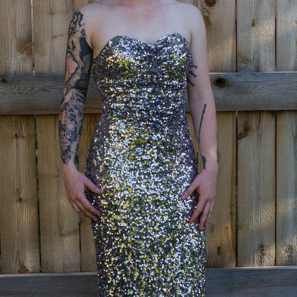 Showstopping prom dress